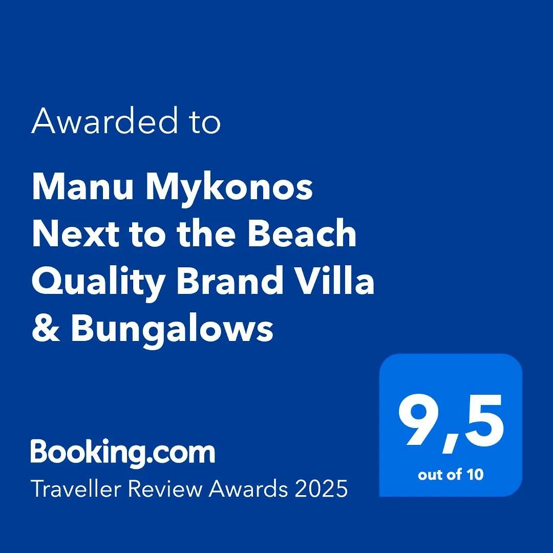 Manu Mykonos Next To The Beach Quality Brand Villa & Bungalows Mykonos Town Hotel